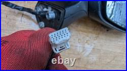 Nissan Note Mk2 Wing Mirror O/s With Puddle Light & Blind Spot Kad Grey 2013-17