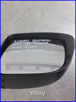 Nissan Qashqai 2017 Wing Mirror Power Fold Right Hand Side Drivers Side 20805004