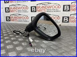 Nissan Qashqai J12 Driver Mirror Vm680601 Powerfold Camera Blindspot Black (z11)