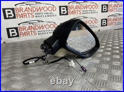 Nissan Qashqai J12 Driver Mirror Vm680601 Powerfold Camera Blindspot Black (z11)