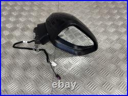 Nissan Qashqai J12 Driver Mirror Vm680601 Powerfold Camera Blindspot Black (z11)