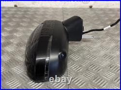 Nissan Qashqai J12 Driver Mirror Vm680601 Powerfold Camera Blindspot Black (z11)