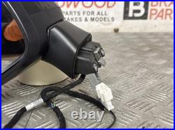 Nissan Qashqai J12 Passenger Mirror Pfold Camera Blindspot Vm680501 Black (z11)