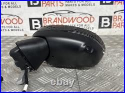 Nissan Qashqai J12 Passenger Mirror Pfold Camera Blindspot Vm680501 Black (z11)