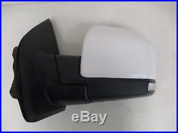 OEM 2015-2018 FORD F150 F-150 LH LEFT DRIVER SIDE WHITE MIRROR with BLIND SPOT