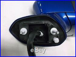 OEM 2015-2019 FORD FUSION PASSENGER SIDE MIRROR WithSIGNAL BLIND SPOT BLUE