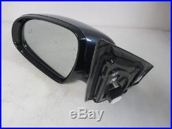 OEM 2017 KIA SPORTAGE LH LEFT DRIVER SIDE BLUE EXTERIOR MIRROR with BLIND SPOT