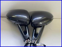 OEM PORSCHE MACAN GTS TURBO Wing Mirrors R and L Side Blind Spot Dimming FOR RHD