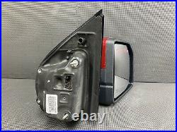 Oem 2015-2020 Ford F150 F-150 Right Door Mirror Led Blind Spot Power Fold Red