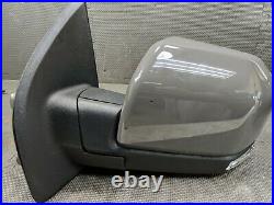 Oem 2015-2020 Ford F150 Left Door Mirror Led Blind Spot Camera Power Fold Gray