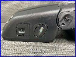 Oem 2015-2020 Ford F150 Right Door Mirror Loaded Camera Blind Spot Led Black