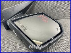Oem 2015-2020 Ford F150 Right Door Mirror Loaded Camera Blind Spot Led Gray
