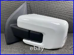 Oem 2021 Ford F150 Driver Side Blind Spot Door Mirror Power Fold Oxford Wht