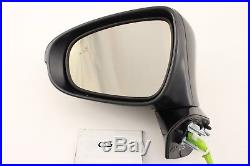 Oem Power Door Mirror Lexus Es350 Es300h 13-18 Black Memory Fold Blind Spot Lh