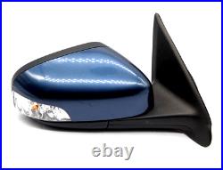 Offside O/s Right Wing Mirror For Volvo V70 II P2 05-08 Barents Blue 3303-008