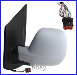 PEUGEOT EXPERT Door Mirror Electric Heated Power Fold Primed Cover Left 16