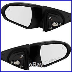 Pair Power Mirrors Heated Signal Blind Spot Detection for 17-18 Hyundai Elantra