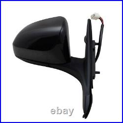 Pair Power Side Mirrors for 16-17 Toyota Camry Heated Blind Spot Detection Set