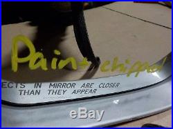 Passenger Right Silver Signal Blind Spot Escalade 2007-2014 Side Mirror 311a