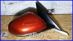 Passenger Side View Mirror Power Without Blind Spot Alert Fits 10-15 XF 267880