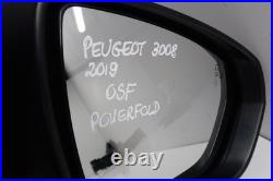 Peugeot 3008 2019 Right Driver Side Wing Mirror E20415163 Osf