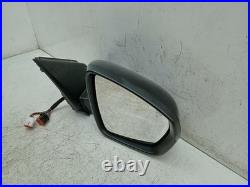 Peugeot 3008 Door Mirror Right Black Blind Spot Mk2 2016-2024 1635223880