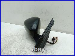 Peugeot 3008 Door Mirror Right Black Blind Spot Mk2 2016-2024 1635223880