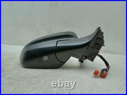 Peugeot 3008 Door Mirror Right Black Blind Spot Mk2 2016-2024 1635223880
