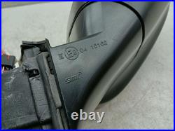 Peugeot 3008 Door Mirror Right Black Blind Spot Mk2 2016-2024 1635223880