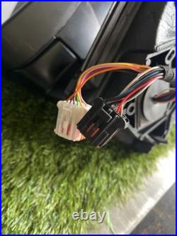 Peugeot 5008 2017-2024 Passenger Side Wing Mirror Power Folding Blind Spot Black