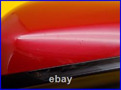 Peugeot 5008 Mk2 P87 2017-2024 Wing Mirror Power Fold Blind Spot Red Left Side