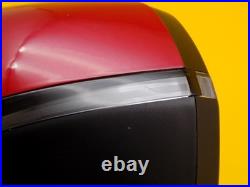 Peugeot 5008 Mk2 P87 2017-2024 Wing Mirror Power Fold Blind Spot Red Left Side