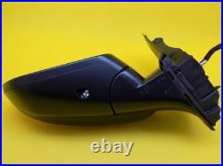 Peugeot 5008 Mk2 P87 2017-2024 Wing Mirror Power Fold Blind Spot Red Left Side