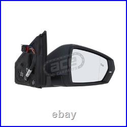 Power Folding Wing Mirror VW Polo Mk6 2017-2021 Blind Spot Indicator Right Hand