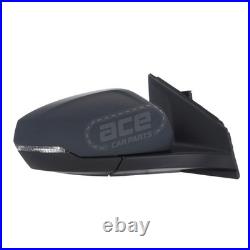 Power Folding Wing Mirror VW Polo Mk6 2017-2021 Blind Spot Indicator Right Hand