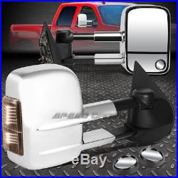 Power Heat Smoke Signal Towing +circle Blind Spot Mirror For 97-03 Ford F150