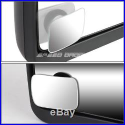 Power Heat Tow Mirror Side Led Signal+blind Spot Square Convex For 07-16 Tundra