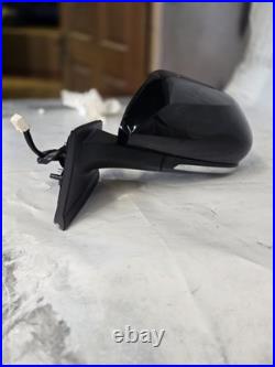 Prius 2016-2022 Brand New Side Mirror Left Side With Bsm Sensor Black Uk