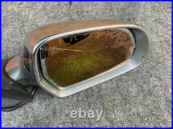RIGHT SIDE DOOR MIRROR WithBLIND SPOT/MANUAL FOLD OEM 08-17 AUDI A5 S5 RS5 B8.5 8T