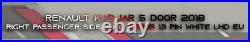 Renault Kadjar 5 Door 2018 Right Wing Mirror 13 Pin White LHD EU OEM