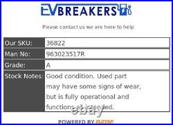 Renault Scenic E-tech Door Wing Mirror Left Black Fold Camera Blind Spot 2024-on