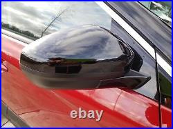 Right Door Mirror Vauxhall Grandland X 2020 Black Gloss Powerfold/blind Spot