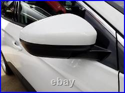 Right Door Mirror Vauxhall Grandland X White G20 Powerfold Blind Spot Alert