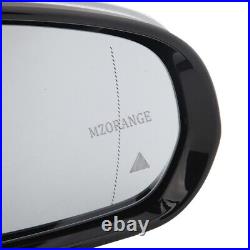 Right Driver Side Rear View Mirror For Mercedes Benz E Class W213 White 16-21
