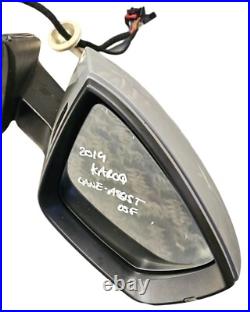 SKODA KAROQ Mk1 5 Door SUV GREY O/S Drivers Right Door Wing Mirror BLIND SPOT