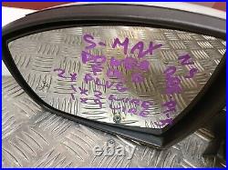 S-max Mk1 Ns Wing Mirror Power Fold Blis Blind Spot Silver 2010-2015