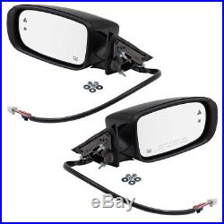 Set Mirrors for 11-19 Dodge Charger Power Heated Memory Blind Spot Detection