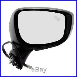 Side Mirror for 15-16 Mazda CX5 Power Folding Signal BSM Passenger Right 9pin