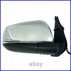 Side Mirror for TOYOTA TACOMA 16-20 with Blind Spot Turn Signal Chrome PASSENGER