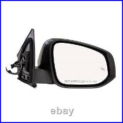 Side Mirror for Toyota RAV4 Power Foldable BSM 10pin Passenger RIGHT WHITE